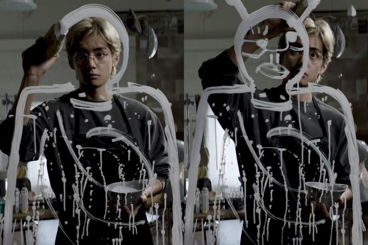 7 obras de arte originales de V de BTS que te cautivarán