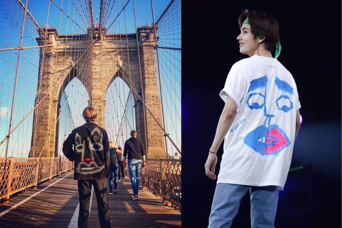 7 obras de arte originales de V de BTS que te cautivarán