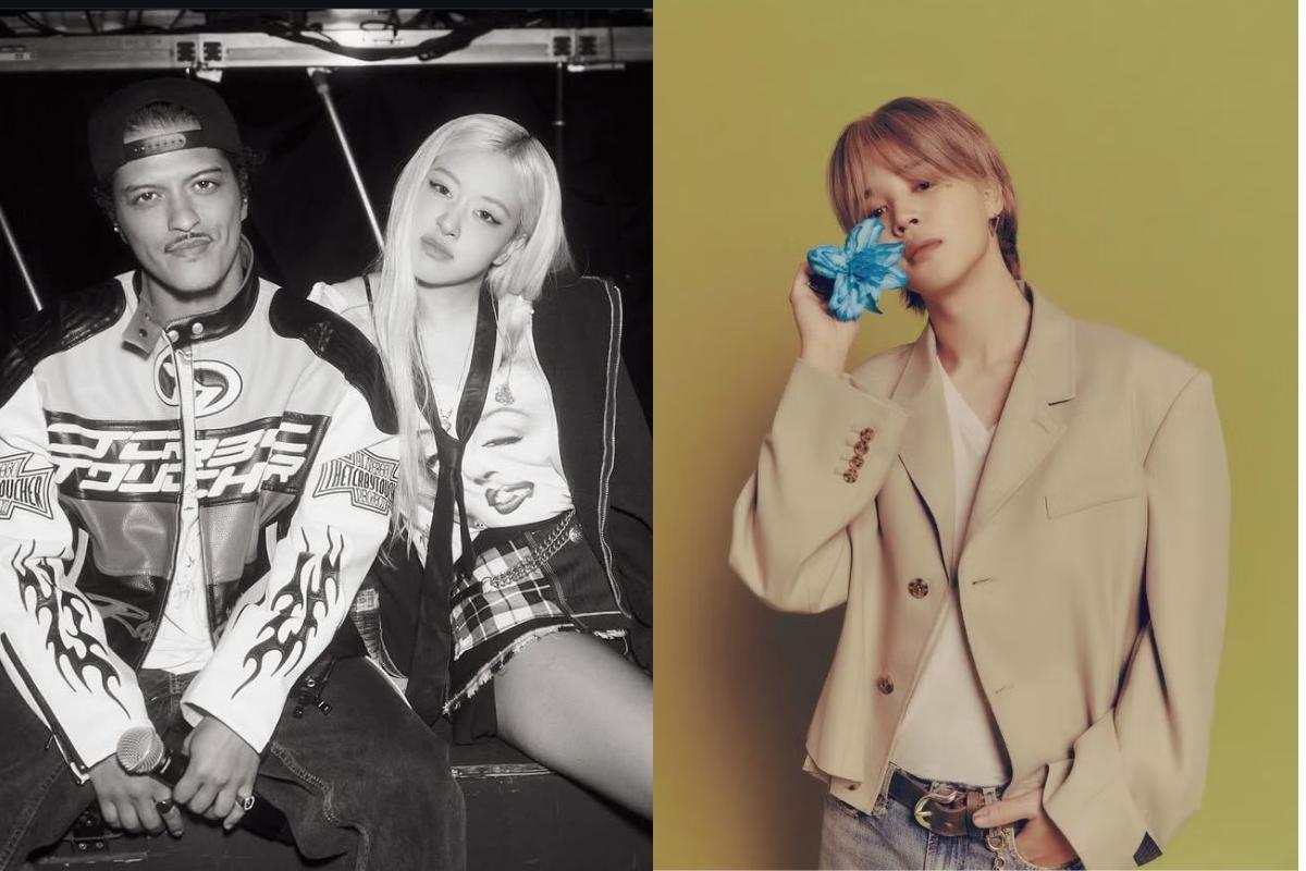 Rosé de BLACKPINK y Bruno Mars superan increíble récord de Jimin de BTS en Spotify Rosé de BLACKPINK y Bruno Mars superan increíble récord de Jimin de BTS en Spotify