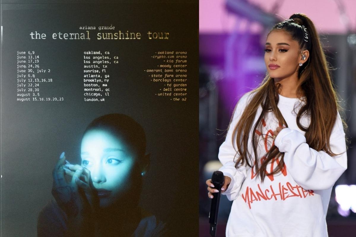 Ariana Grande anuncia su nueva gira "The Eternal Sunshine Tour"