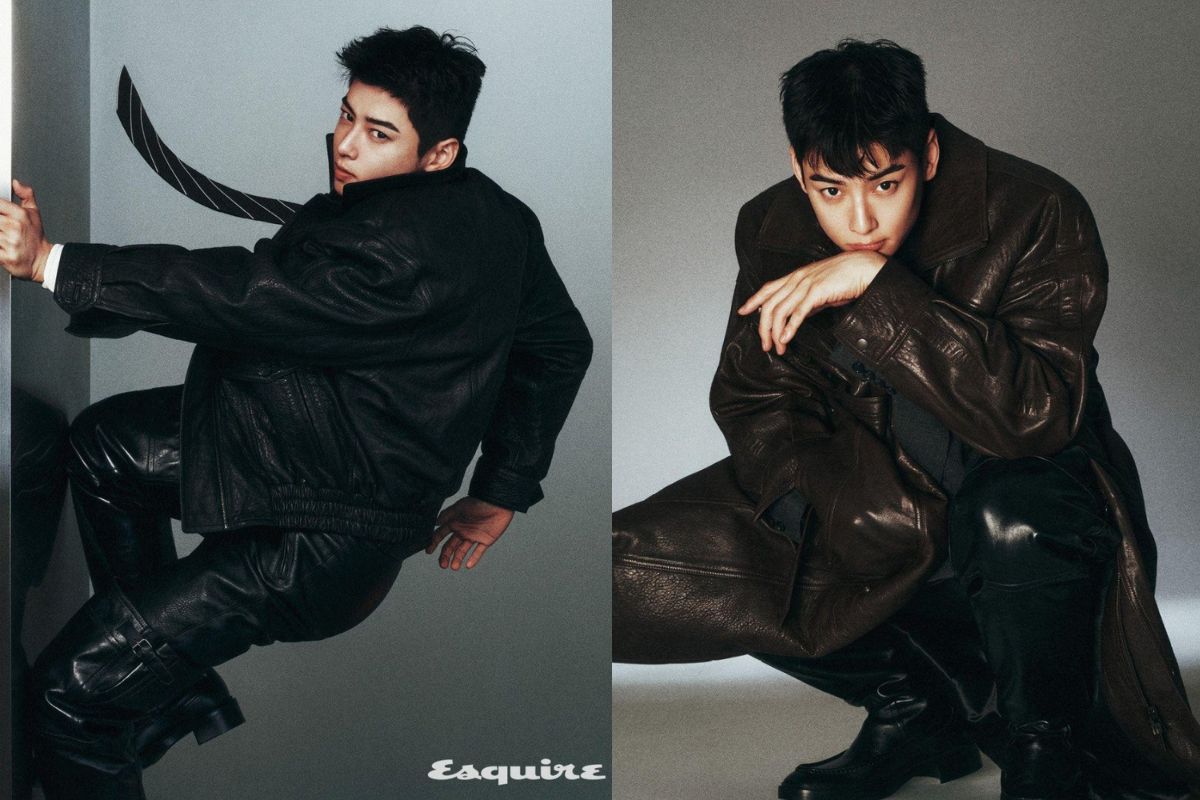 Cha Eunwoo de ASTRO muestra su encanto masculino en nuevas fotografías para 'Esquire'