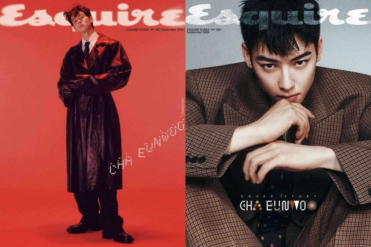 Cha Eunwoo de ASTRO resalta con su encantador atractivo en nuevas fotografías para ESQUIRE Korea