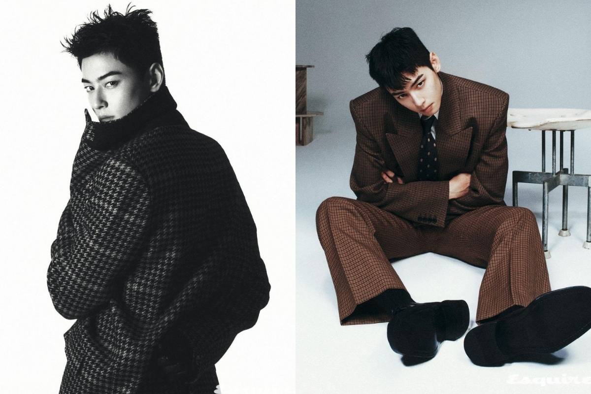 Cha Eunwoo de ASTRO muestra su encanto masculino en nuevas fotografías para 'Esquire'