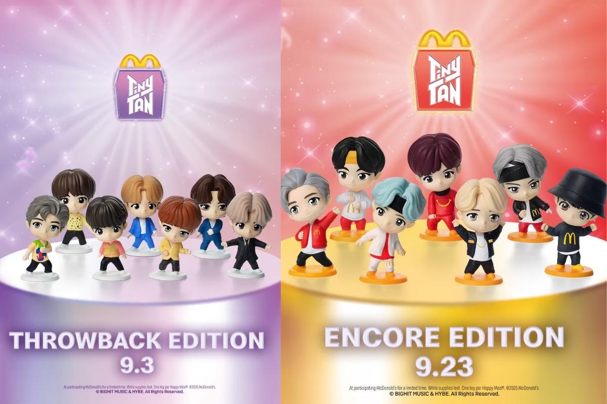 TinyTAN llega a Latinoamérica: la nueva Cajita Feliz de BTS y McDonald’s