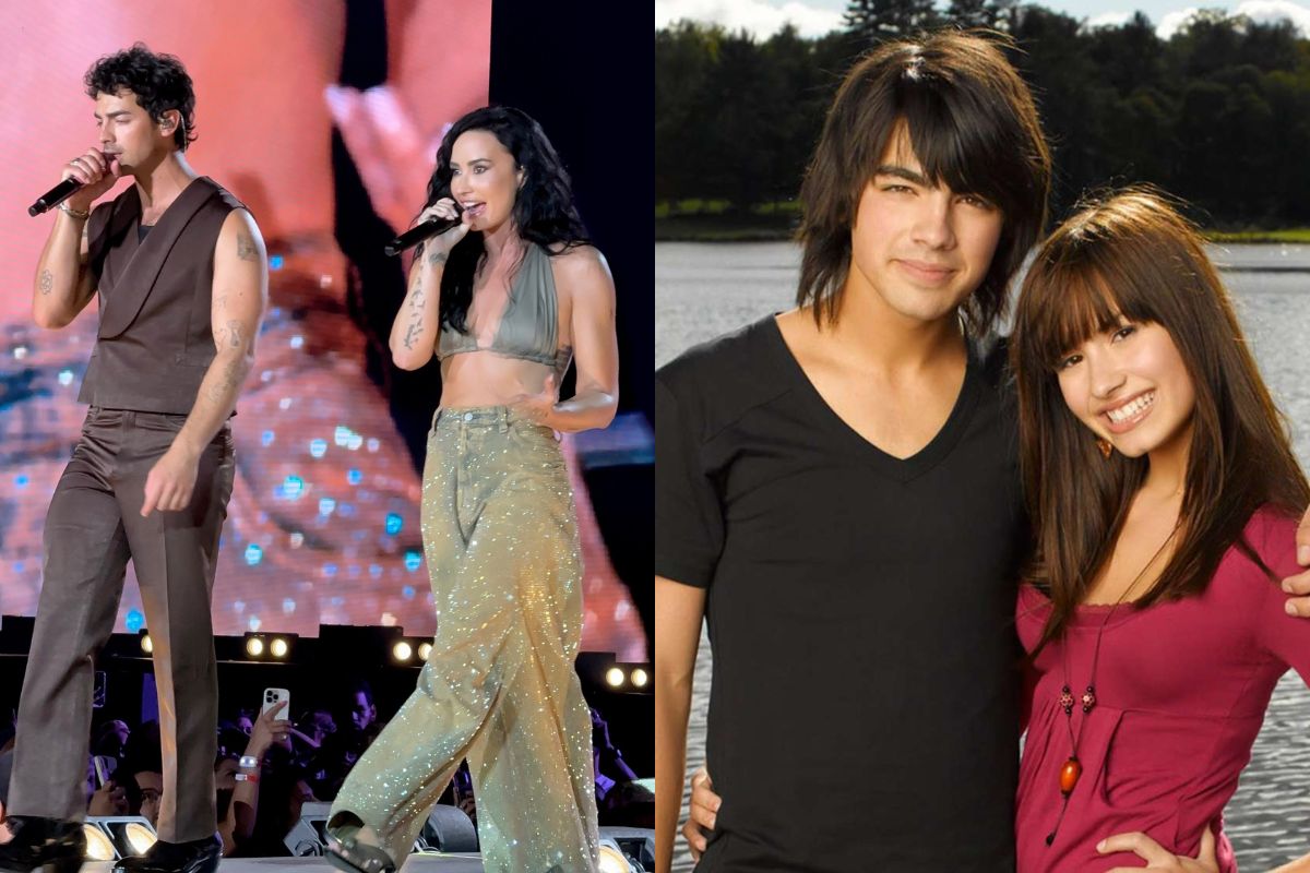 Demi Lovato y Joe Jonas se reúnen en el escenario para cantar los clásicos de 'Camp Rock'