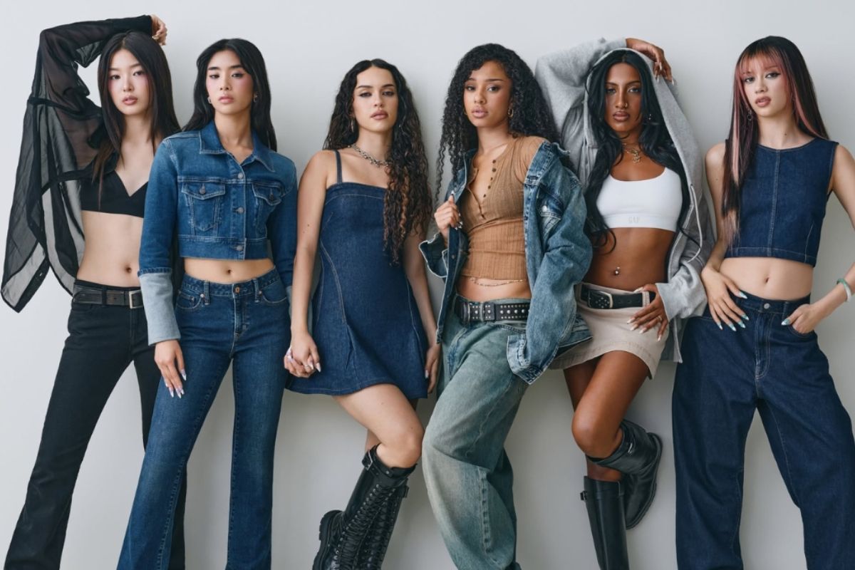 KATSEYE impulsa el resurgimiento de GAP con su nueva campaña viral