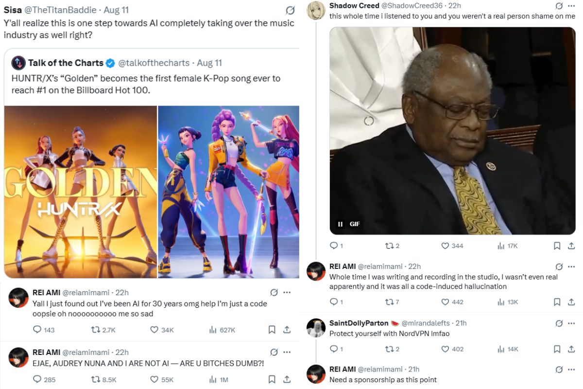 'KPop Demon Hunters': Rei Ami, la voz de Zoey de HUNTR/X, se pronuncia ante las acusaciones de IA