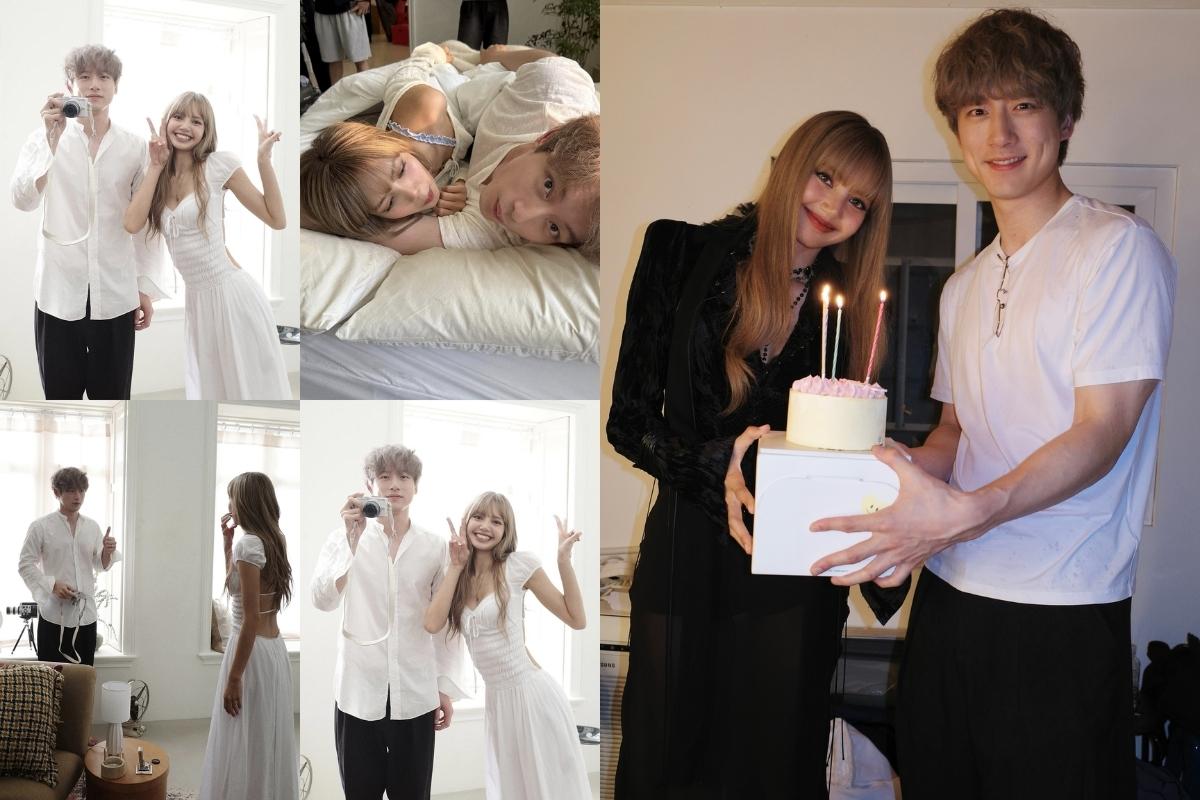Lisa de BLACKPINK comparte románticas fotos y videos de ensueño con Kentaro Sakaguchi