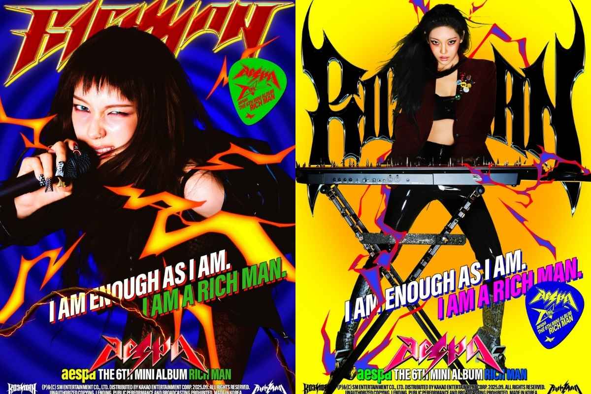 Karina y Ningning de aespa reaparecen como auténticas estrellas de rock para 'Rich Man'