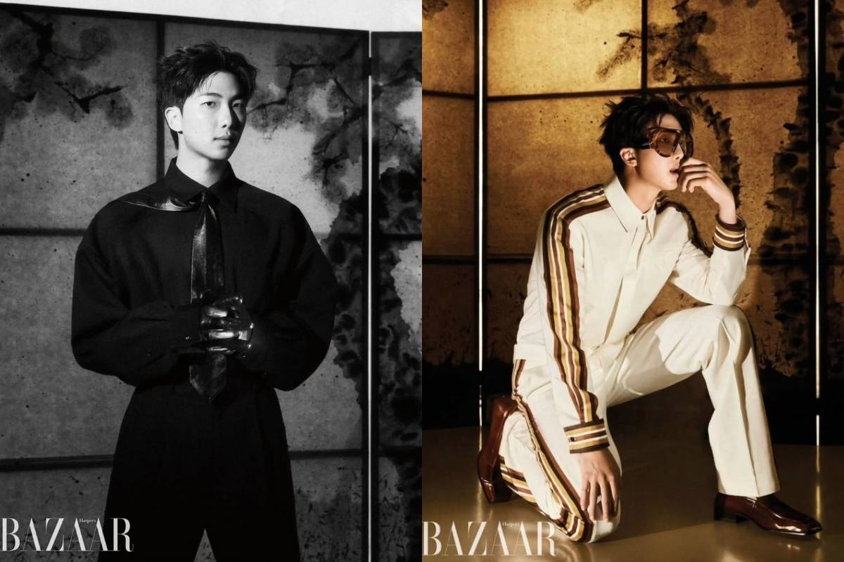 RM de BTS encanta con nuevas fotos para Harper’s Bazaar Corea x Bottega Veneta