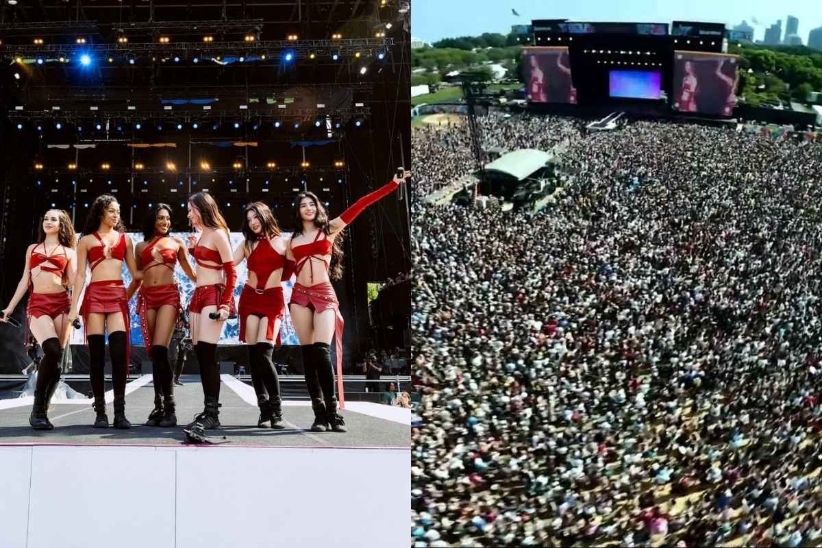 KATSEYE establece un nuevo récord en su debut en el Lollapalooza