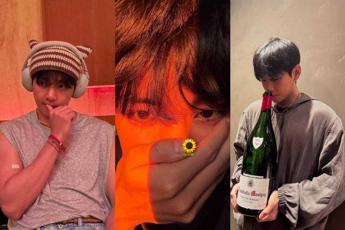 V de BTS encanta a los fans con una nueva serie de fotografías y videos