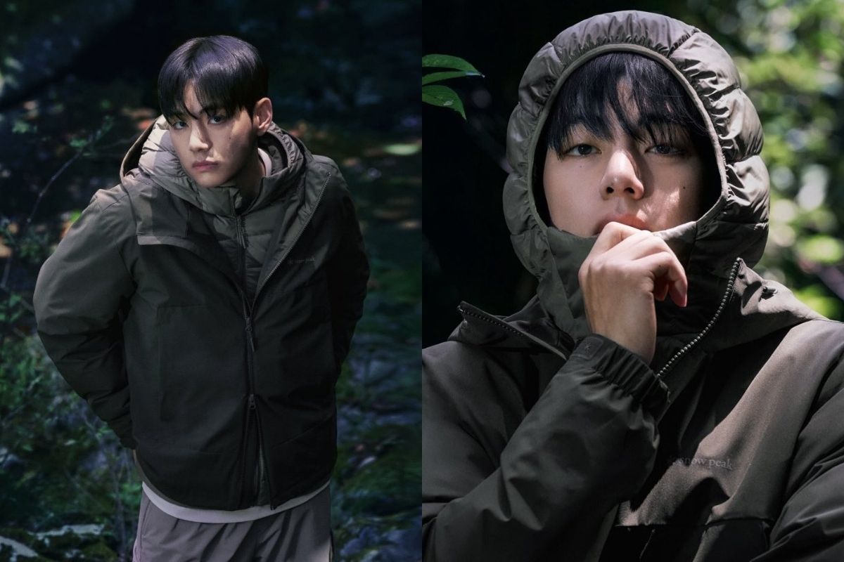 V de BTS encanta con nuevas fotografías de ensueño para Snow Peak
