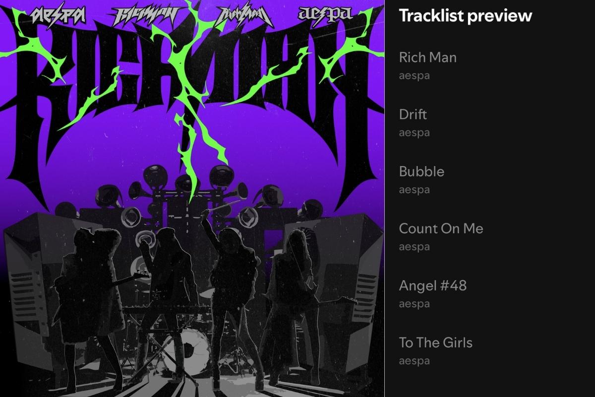 Aespa revela la lista de canciones de su próximo álbum 'Rich Man'