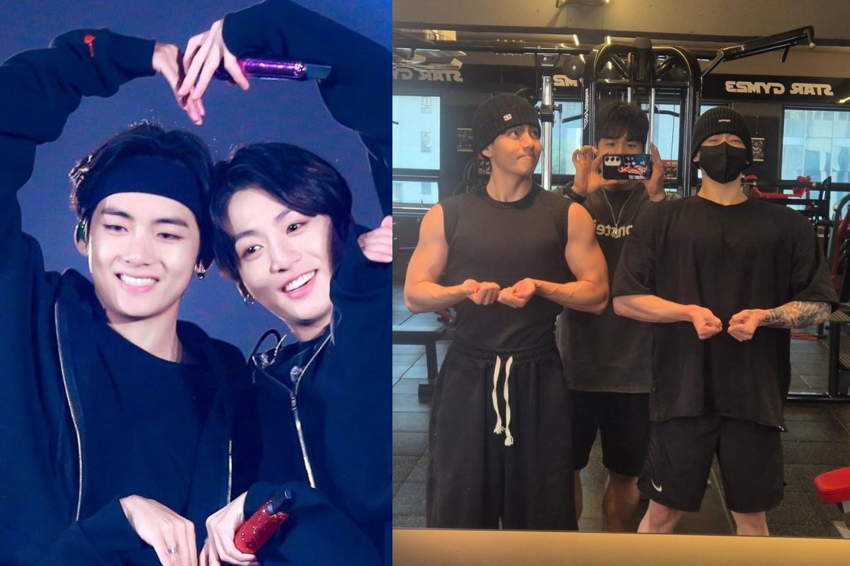 BTS V expone a Jungkook en un nuevo video desde el gimnasio