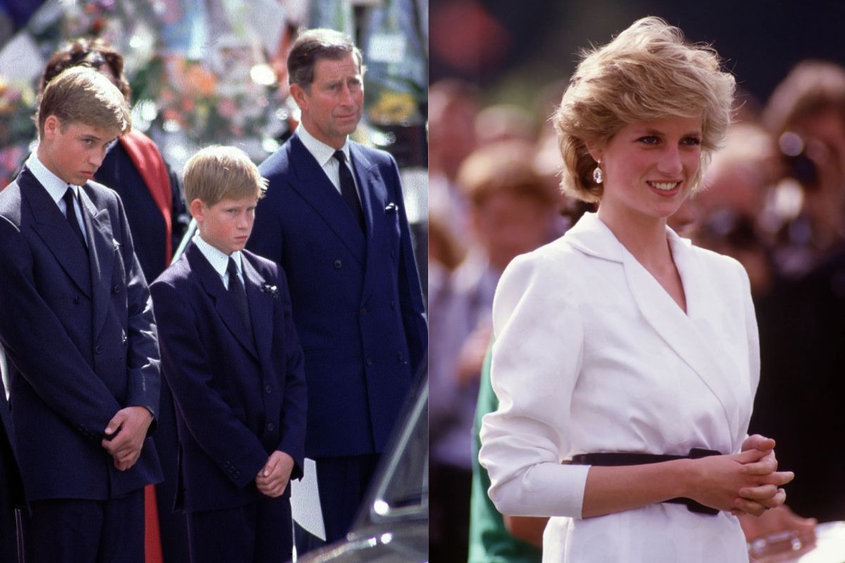 El príncipe Harry reveló el momento en que rompió el protocolo en el funeral de la princesa Diana