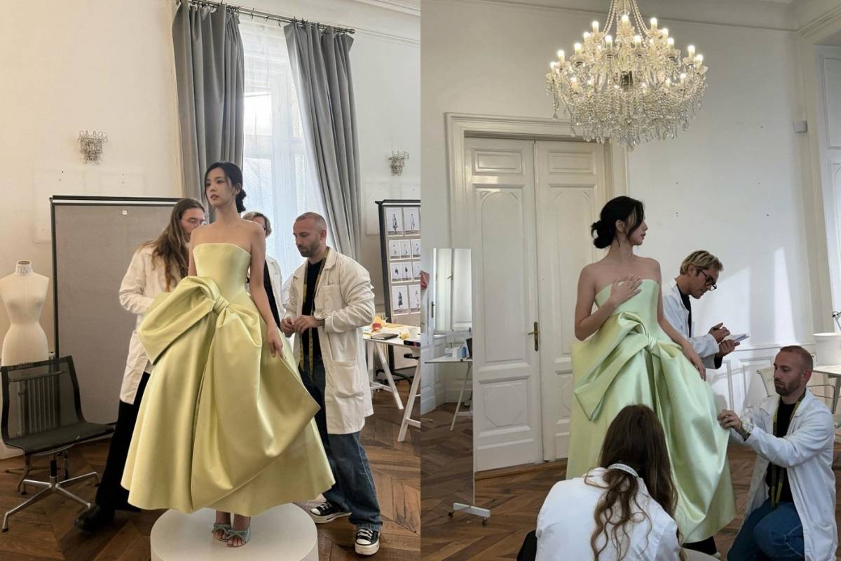 Jisoo de BLACKPINK deleita a sus fans en la prueba de vestuario de Dior