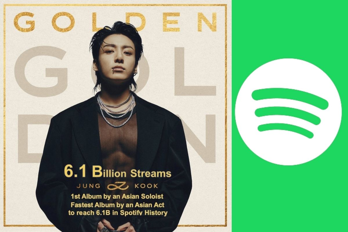 Jungkook de BTS consigue histórico hito en Spotify con su álbum 'GOLDEN'