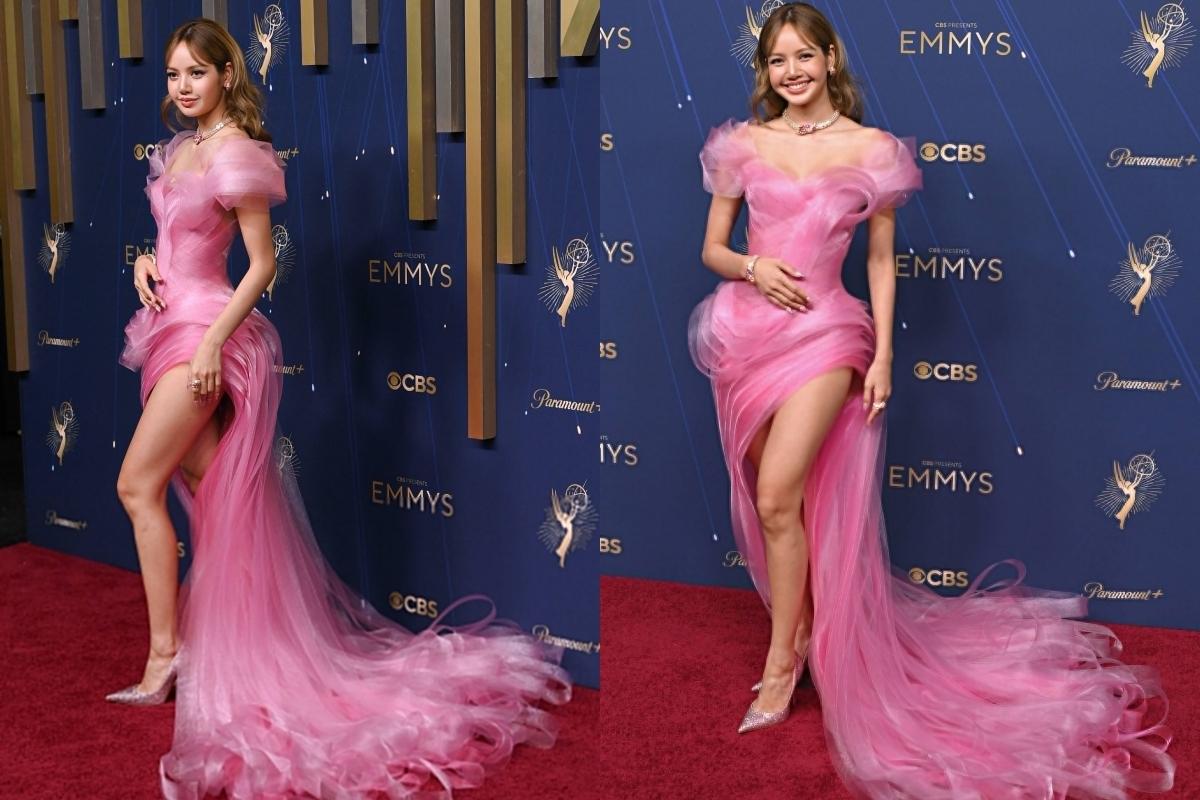 Lisa de BLACKPINK fue aclamada como una de las estrellas mejor vestidas de los Emmy 2025