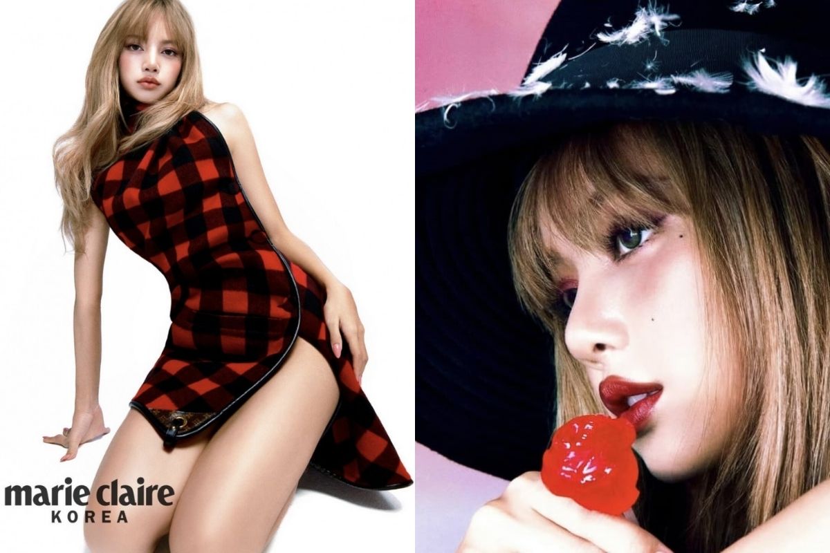 Lisa de BLACKPINK encanta con sus nuevas fotografías para Marie Claire Corea