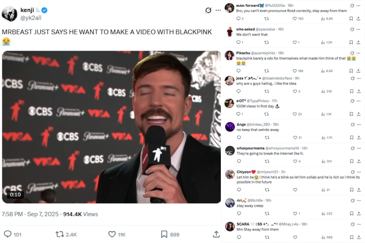 Los comentarios de MrBeast sobre BLACKPINK generan reacciones divididas Los comentarios de MrBeast sobre BLACKPINK generan reacciones divididas