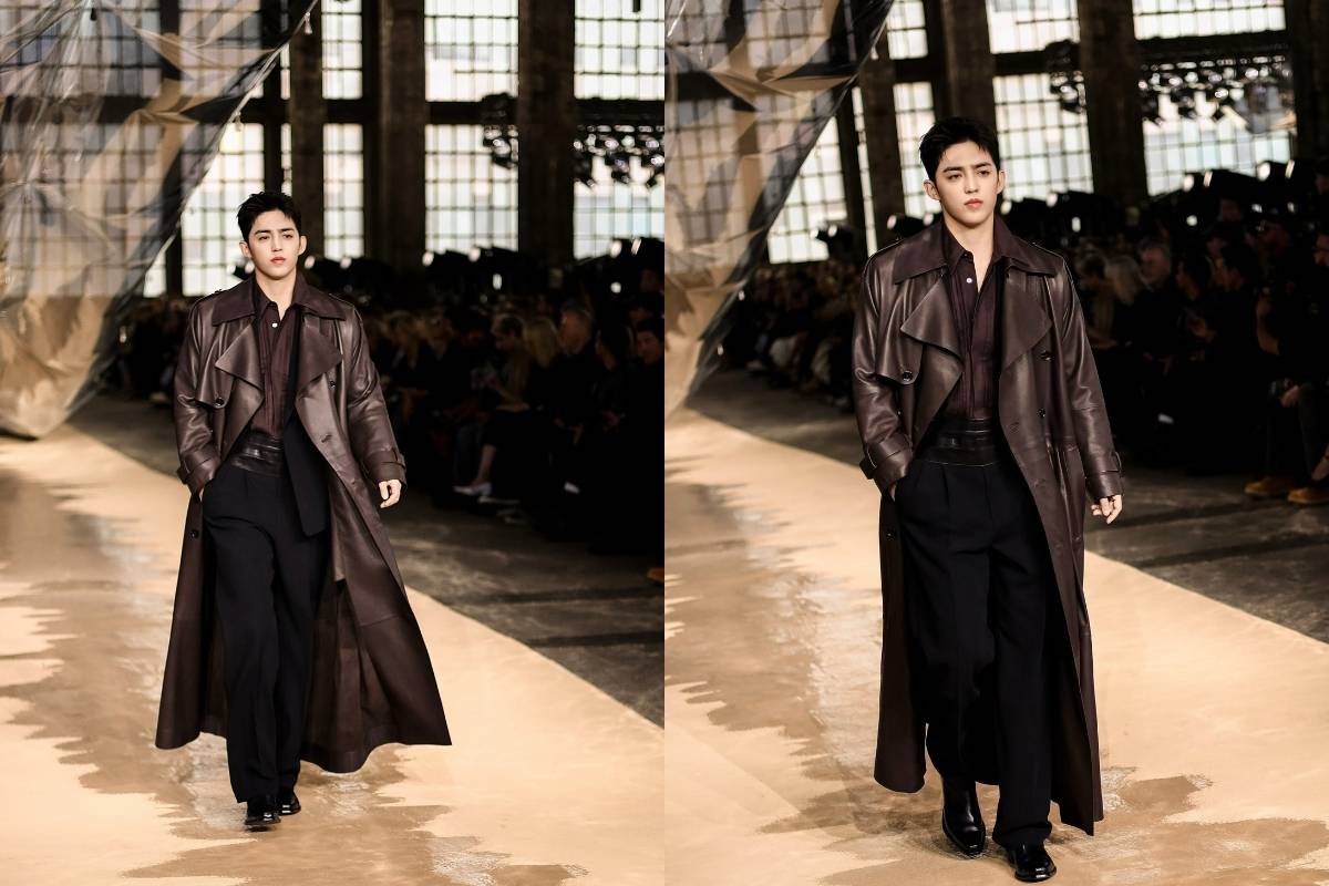 S.Coups de SEVENTEEN hace su debut en pasarela en la Semana de la Moda de Milán