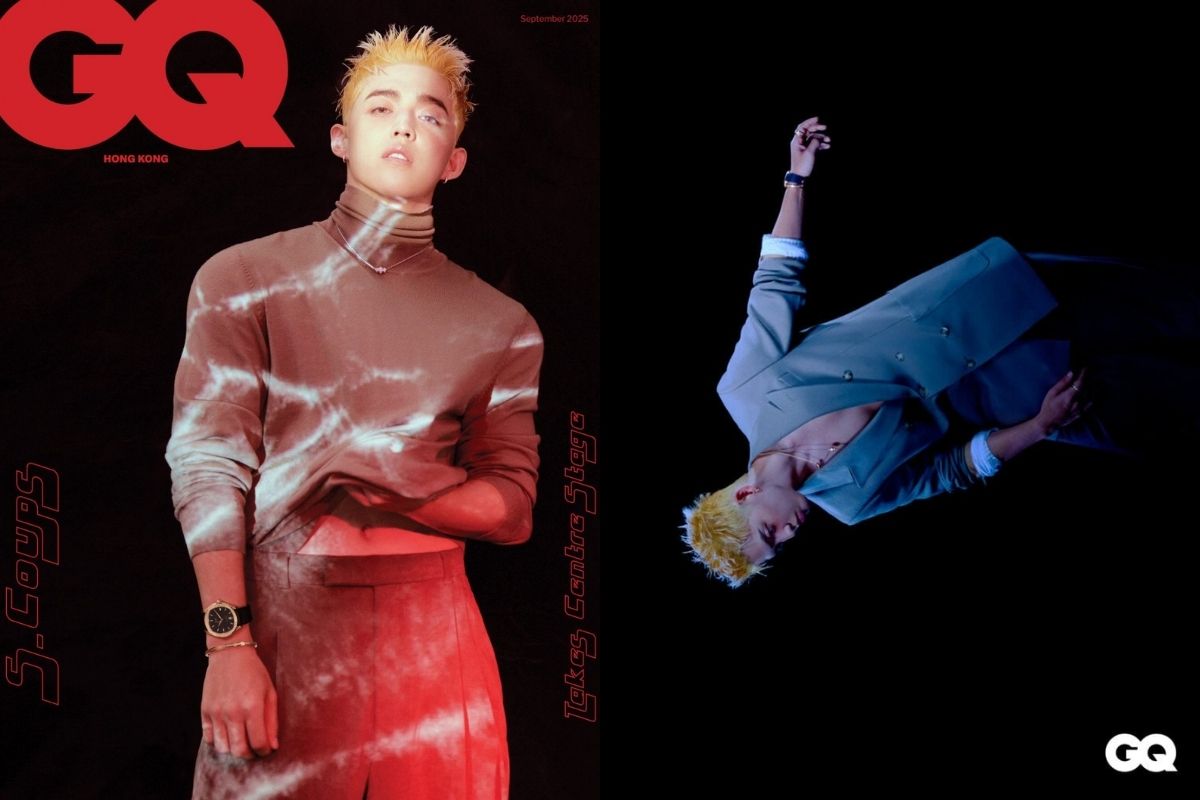S.Coups de SEVENTEEN conquista la nueva portada inaugural de 'GQ Hong Kong' con sus increibles visuales