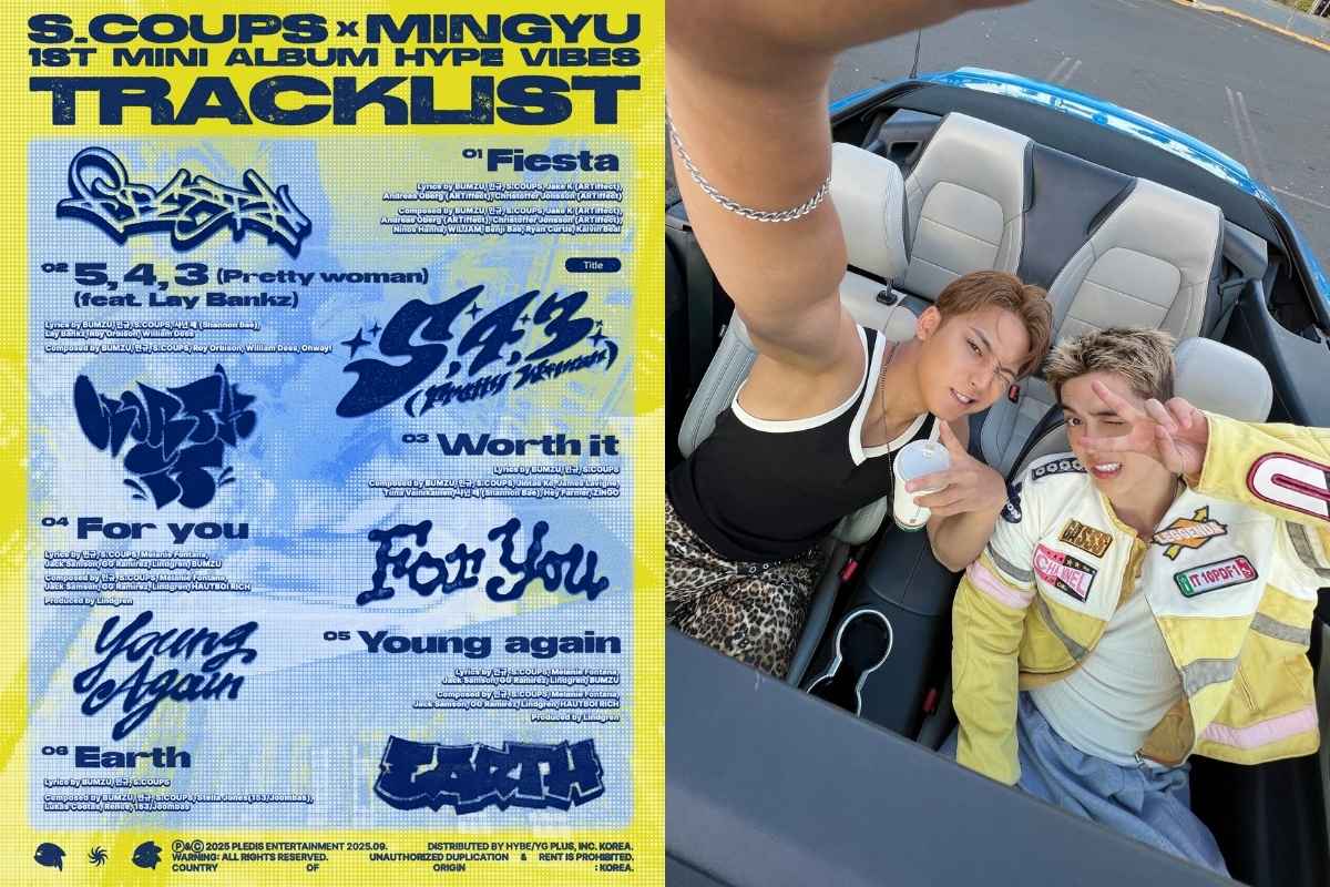 S.Coups y Mingyu de SEVENTEEN revelan el tracklist de su nuevo mini álbum 'Hype Vibes' S.Coups y Mingyu de SEVENTEEN revelan el tracklist de su nuevo mini álbum 'Hype Vibes'