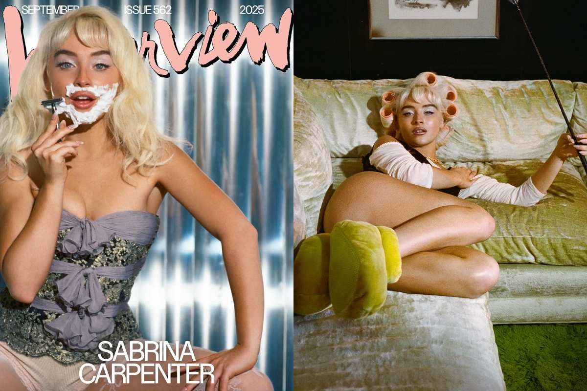 Sabrina Carpenter deleita con nuevas y sexis fotos para la revista Interview