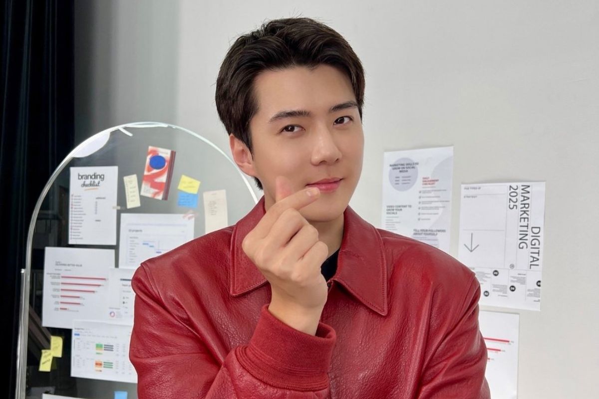 Sehun de EXO fue oficialmente dado de baja del servicio militar