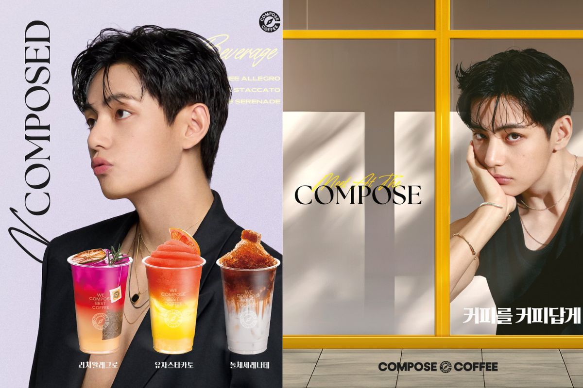 V de BTS eleva el éxito de Compose Coffee a 2 años de volverse imagen de la franquicia