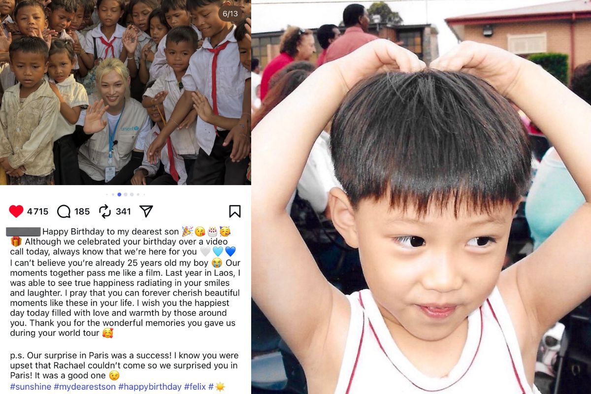 La mamá de Felix de Stray Kids conmueve y demuestra el gran corazón que tiene su hijo La mamá de Felix de Stray Kids conmueve y demuestra el gran corazón que tiene su hijo