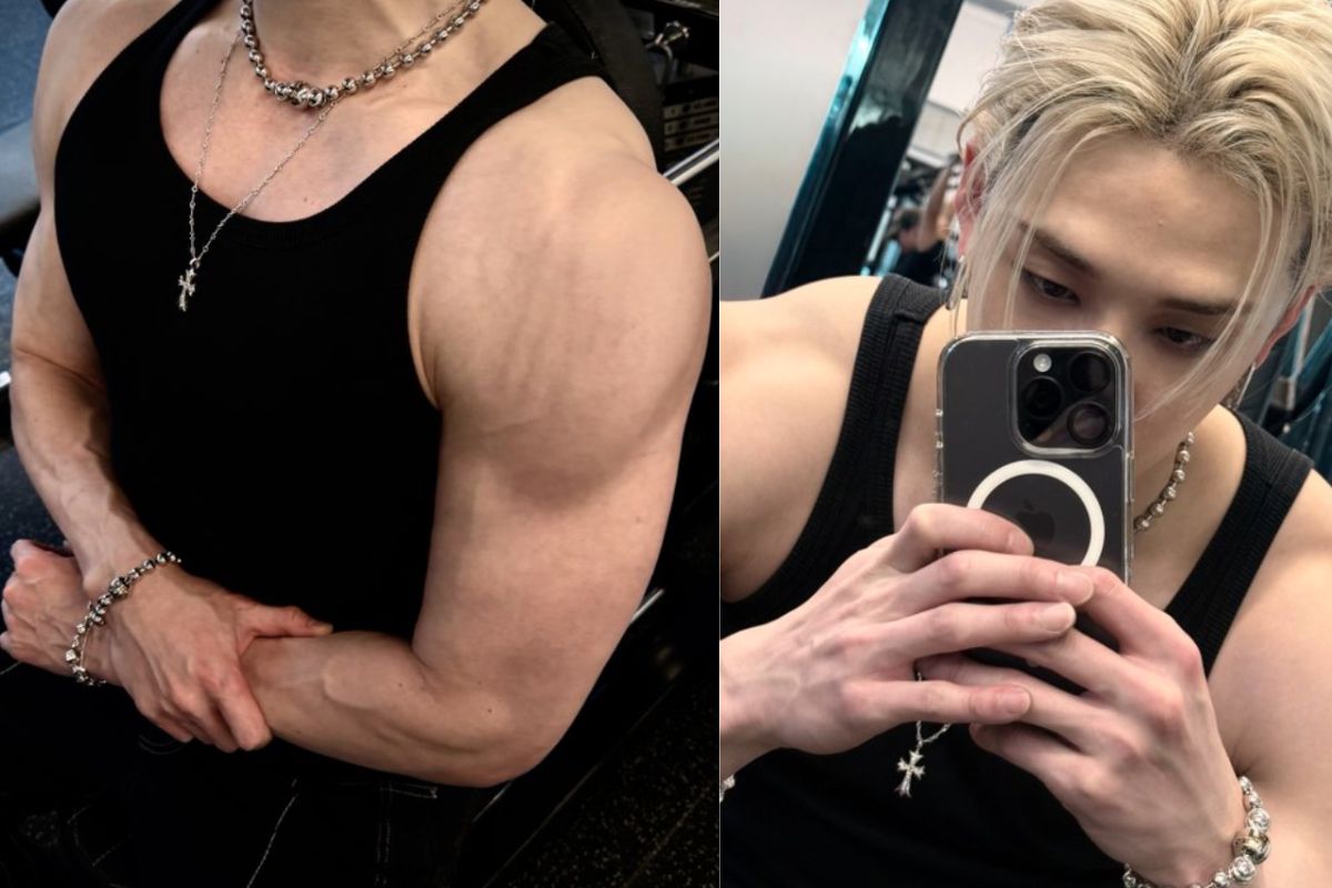 Bang Chan de Stray Kids muestra sus musculosos brazos en nuevas fotografías