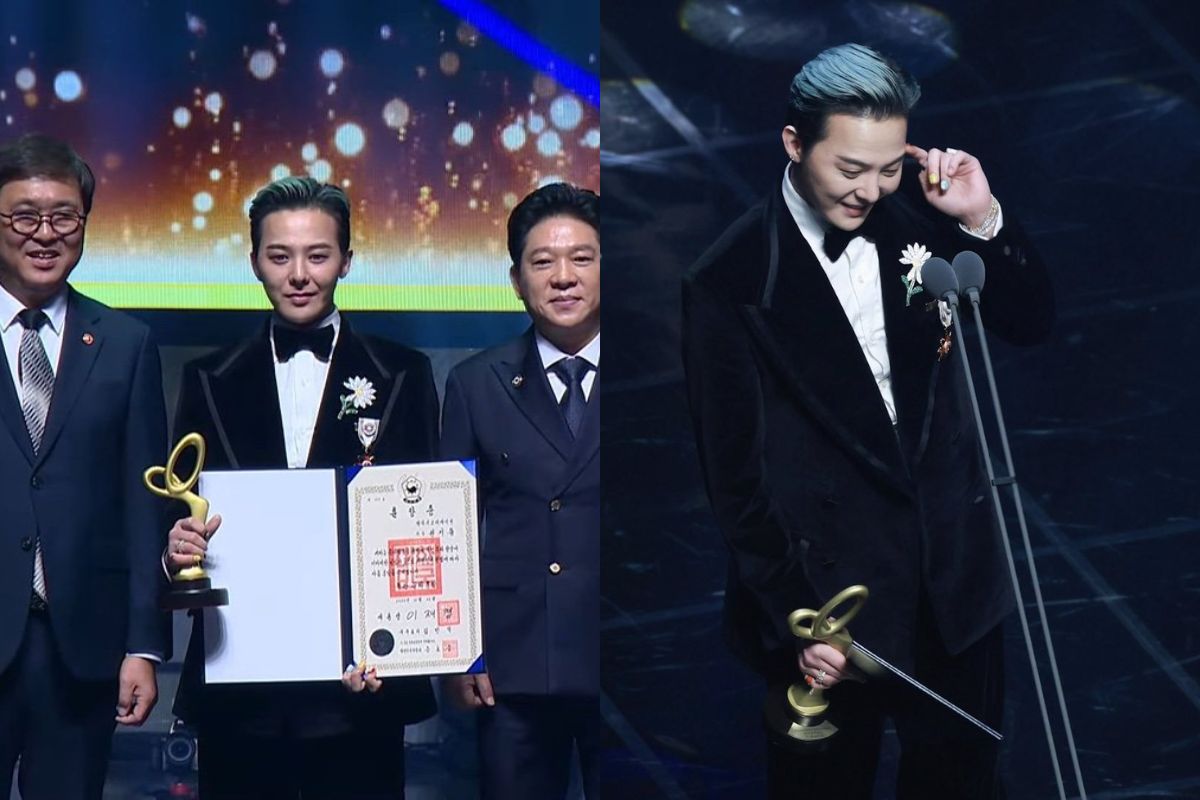 G-Dragon es el primer Idol de K-pop en recibir la Orden del Mérito Cultural "Corona de Jade"