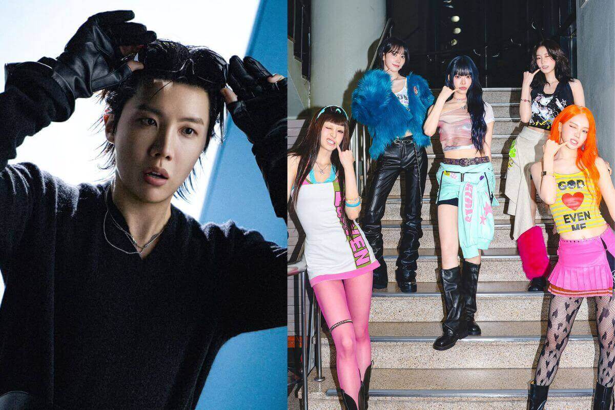 J-Hope de BTS presume los regalos que recibió de LE SSERAFIM durante su colaboración en 'SPAGHETTI'