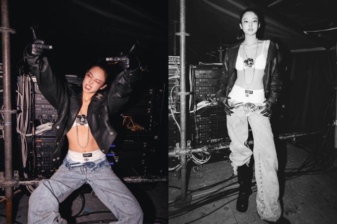 Jennie de BLACKPINK deleitó a los fans con un atrevido look de lencería de Chanel