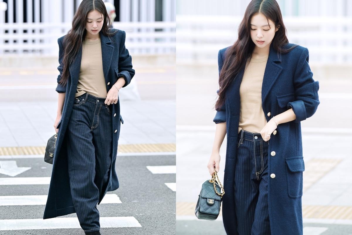 Jennie de BLACKPINK encanta con elegancia y sutileza en el aeropuerto de Incheon Jennie de BLACKPINK encanta con elegancia y sutileza en el aeropuerto de Incheon