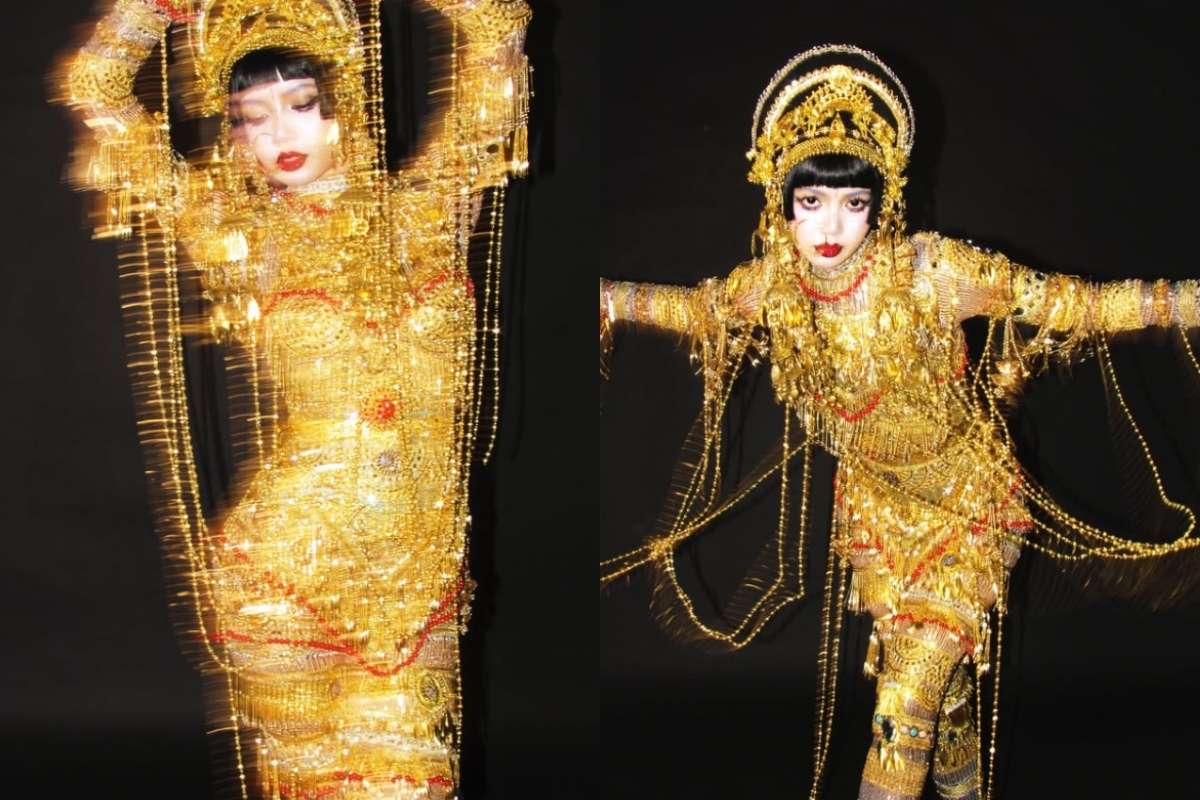 Lisa de BLACKPINK se disfraza de la sirena dorada de 'Love, Death & Robots' en Halloween