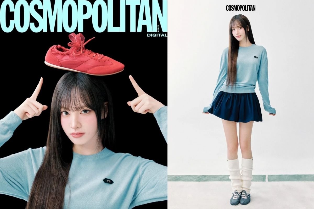 Liz de IVE encanta con su radiante carisma en la nueva portada de Cosmopolitan Korea