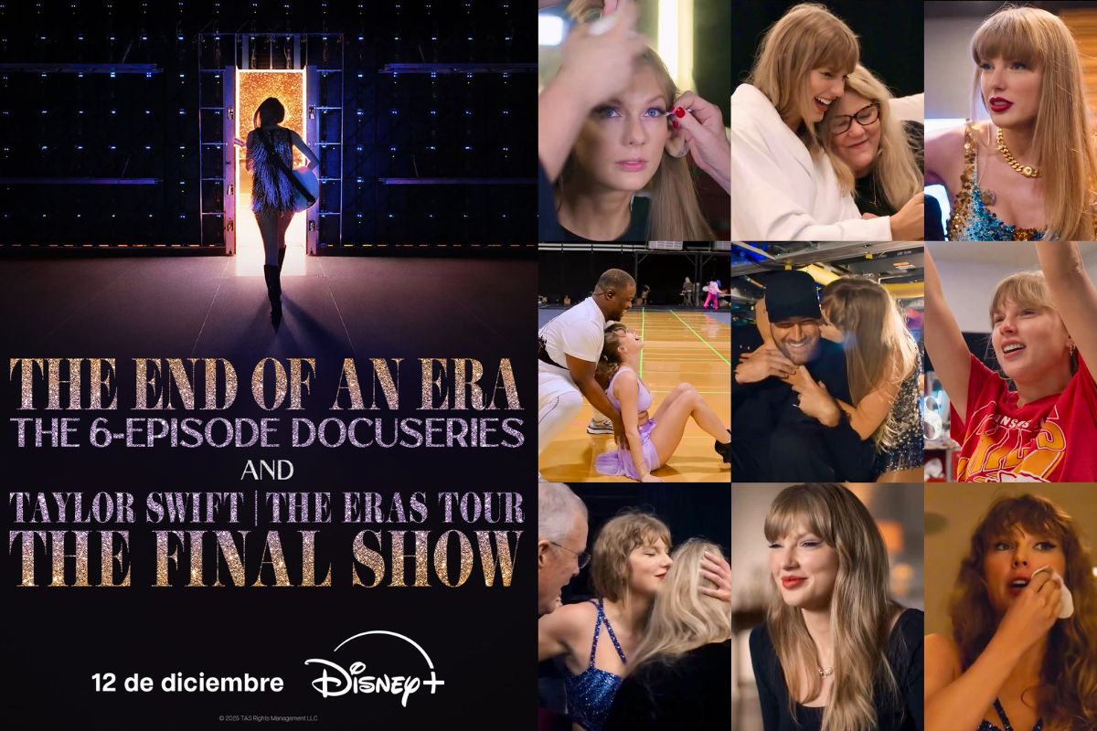 Taylor Swift anuncia su nueva serie 'The End of an Era' en Disney Plus junto a una película