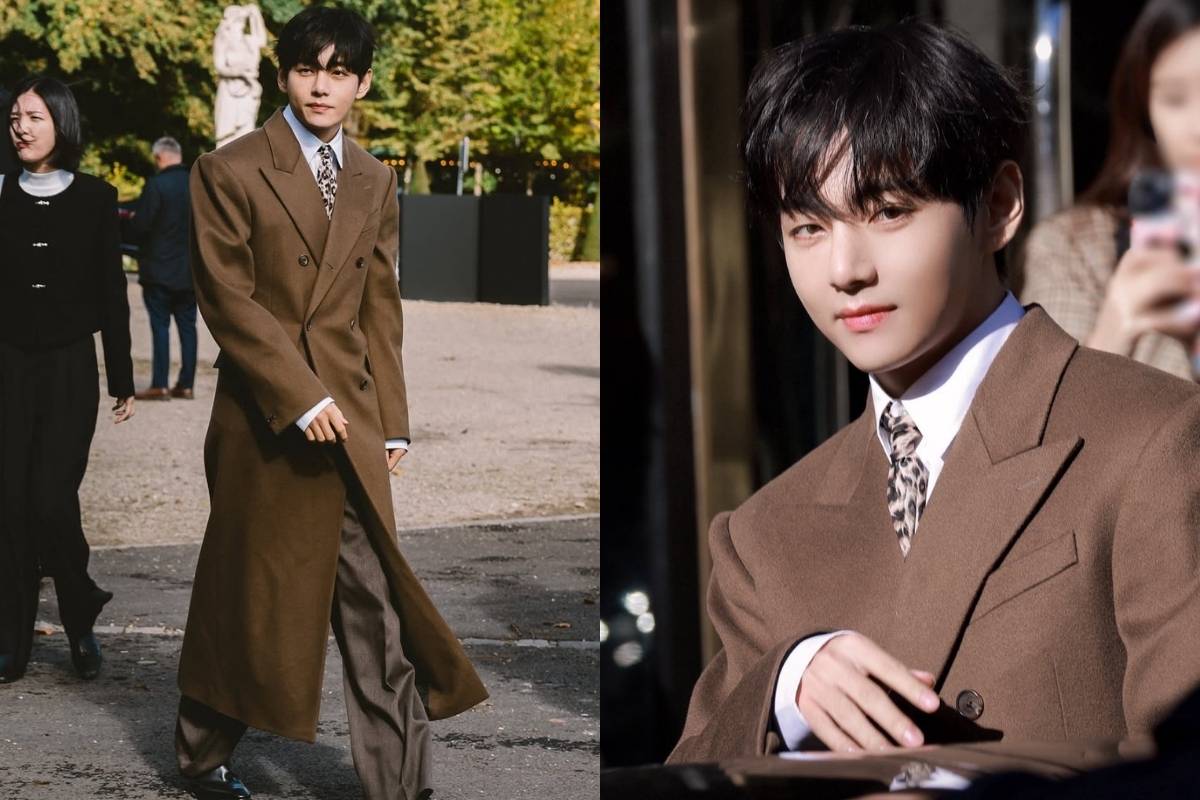 V de BTS impacta con visuales atemporales y elegantes en el desfile de Celine