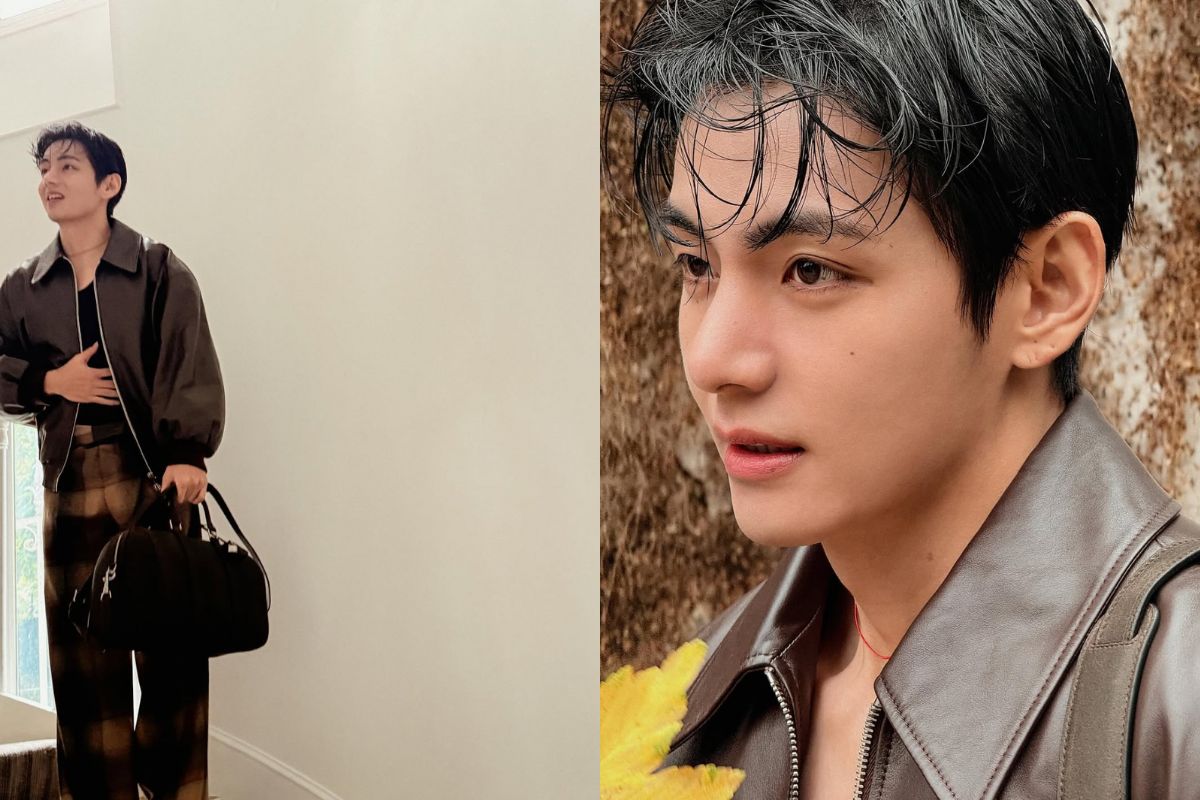 V de BTS comparte una nueva sesión fotográfica de otoño para CELINE