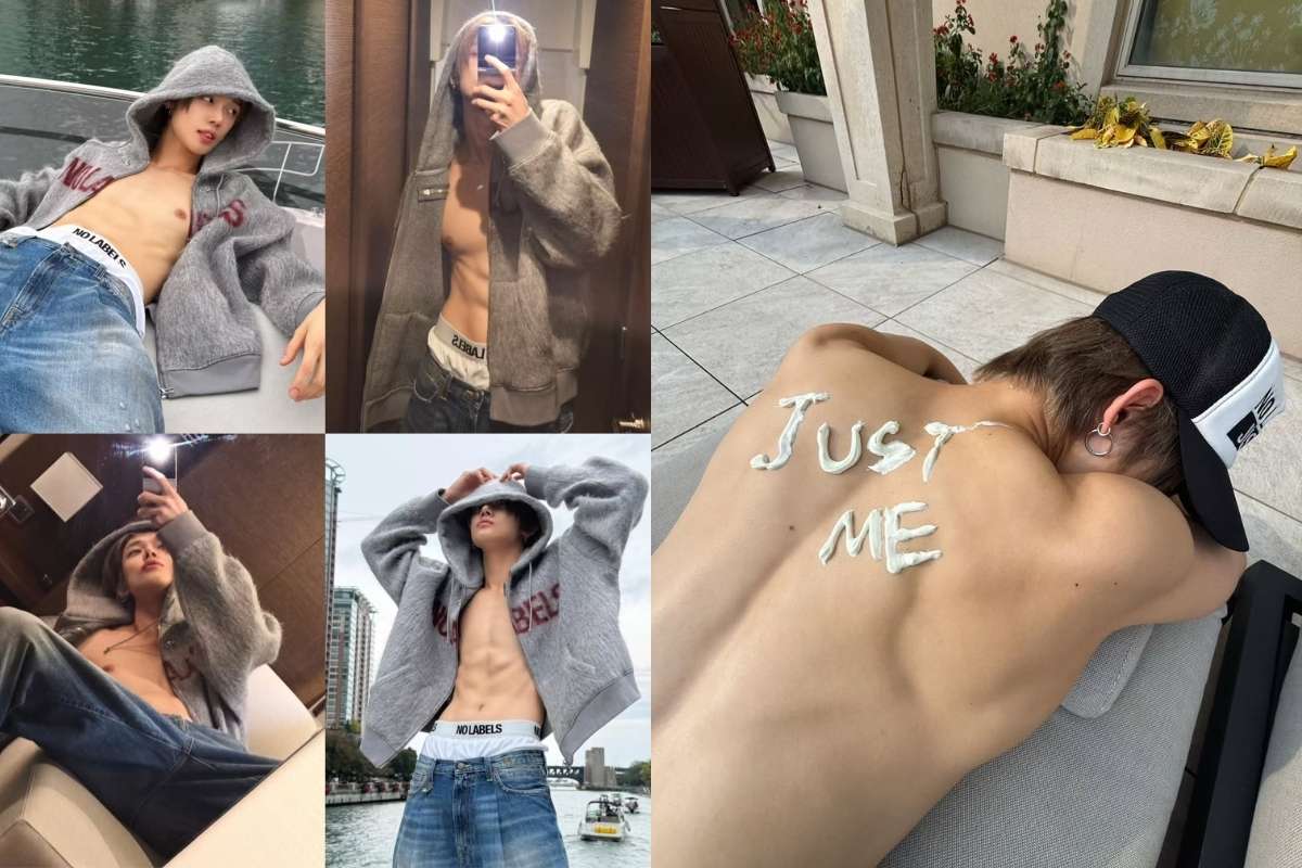 Yeonjun de TXT muestra su candente cuerpo para promocionar su nuevo álbum