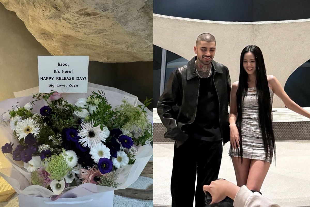 Jisoo de BLACKPINK luce hermosa en nuevas fotos de su colaboración con Zayn 'Eyes Closed'