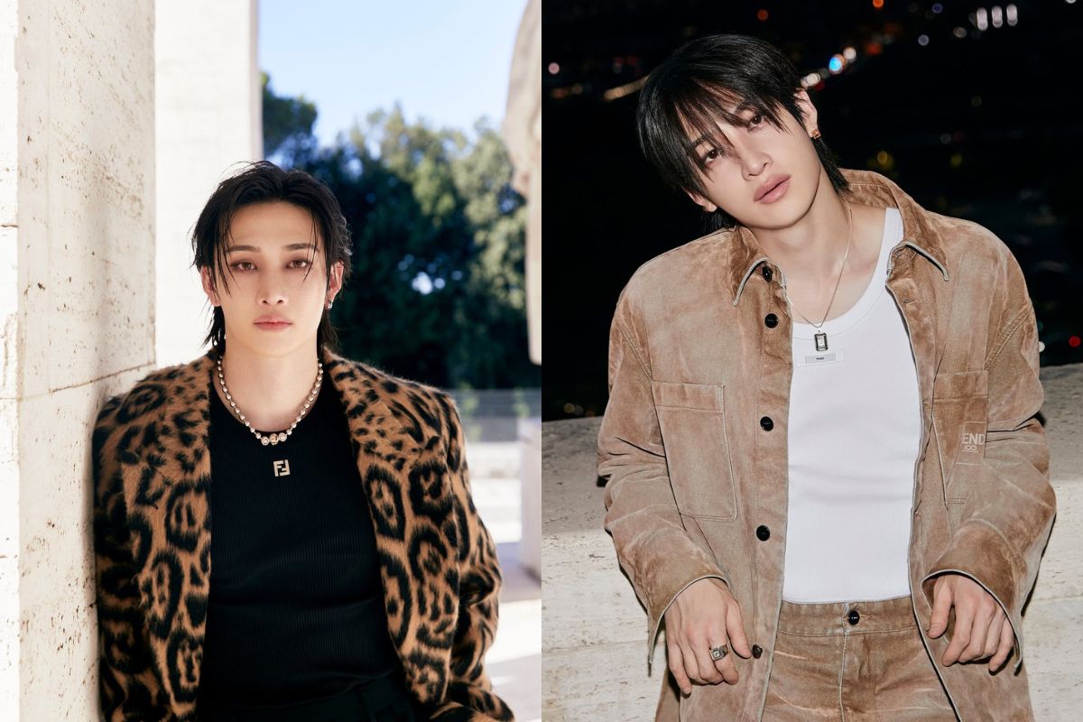 Bang Chan de Stray Kids demuestra su estilo italiano más fino en la tienda Fendi Palazzo de Seúl