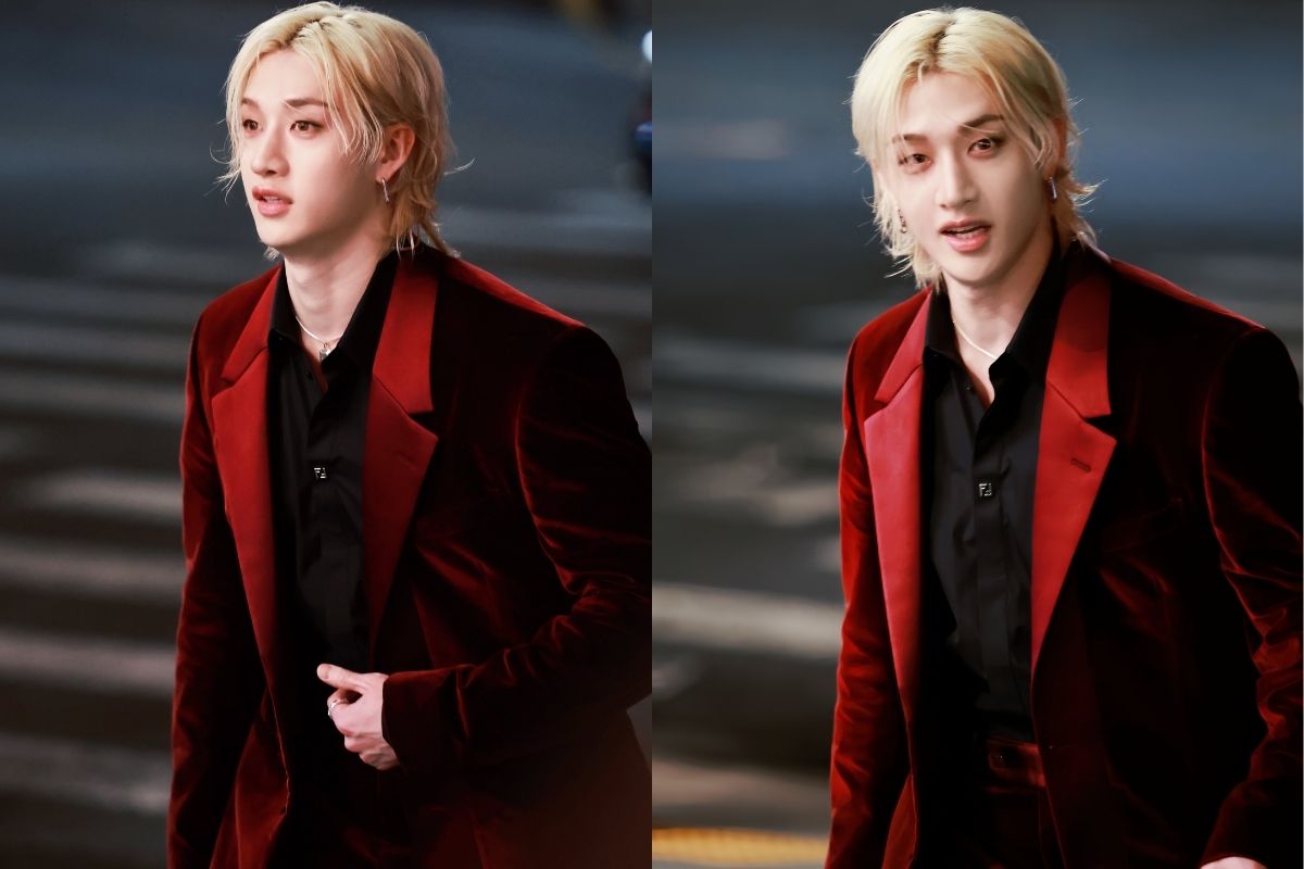 Bang Chan de Stray Kids demuestra su estilo italiano más fino en la tienda Fendi Palazzo de Seúl