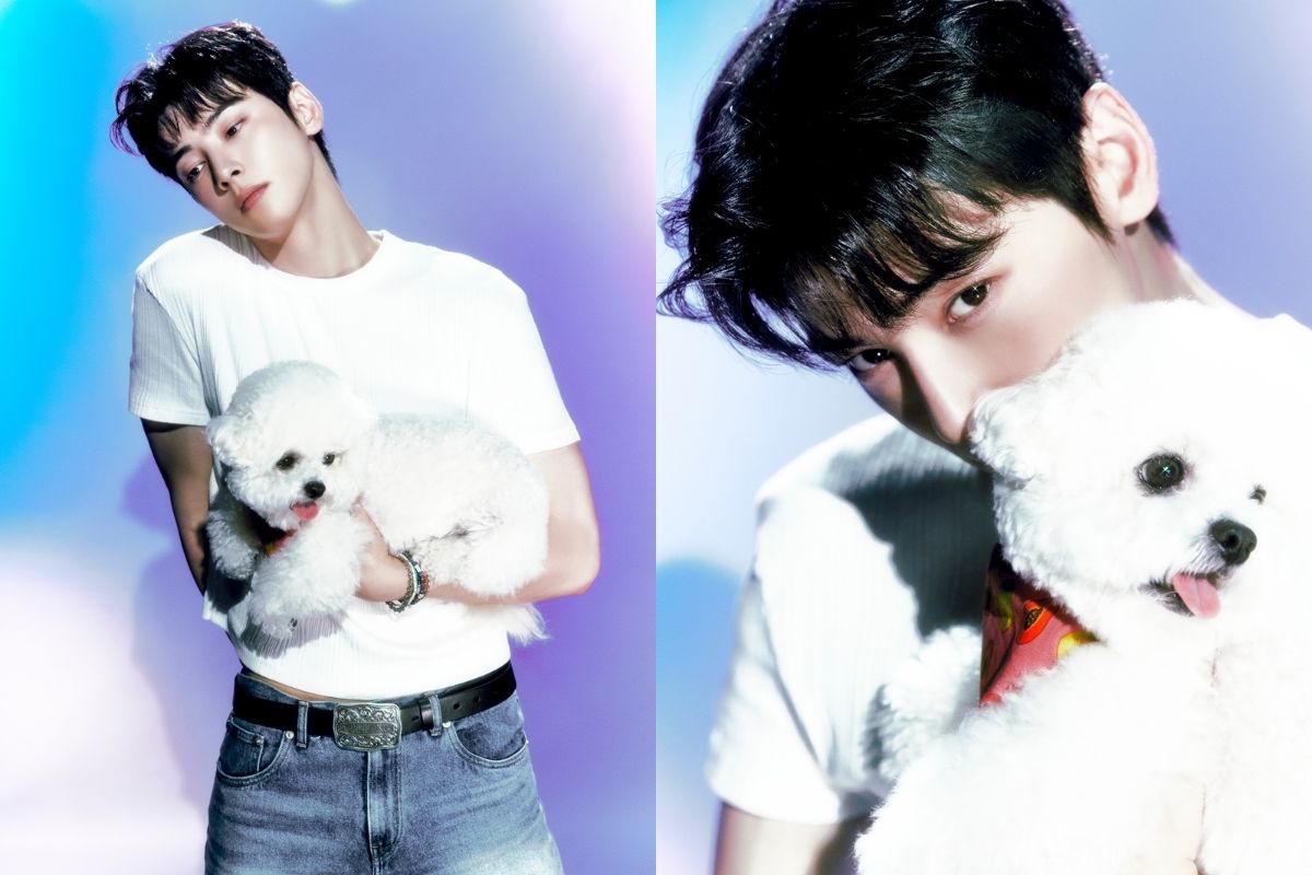 Cha Eunwoo de ASTRO demuestra su encanto en nuevas fotos conceptuales para 'ELSE'