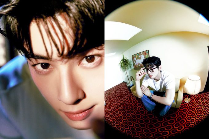 Cha Eunwoo de ASTRO demuestra su encanto en nuevas fotos conceptuales para 'ELSE'