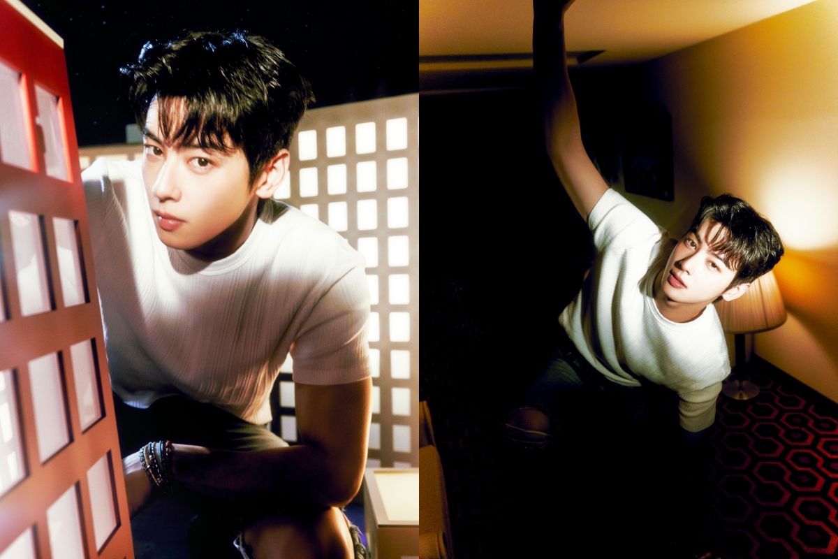 Cha Eunwoo de ASTRO demuestra su encanto en nuevas fotos conceptuales para 'ELSE'