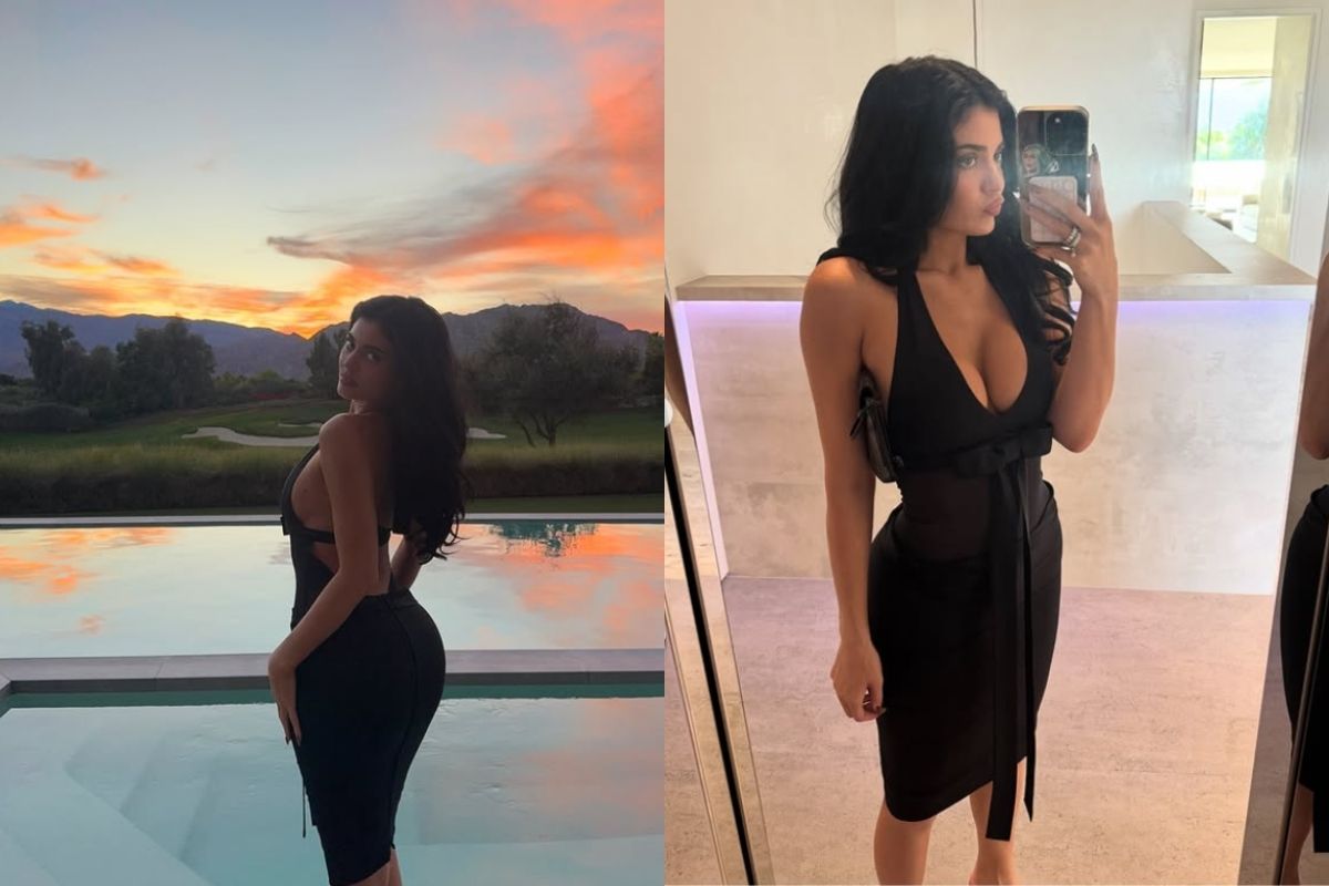 Kylie Jenner deja babeando a más de uno con un sensual y pronunciado escote